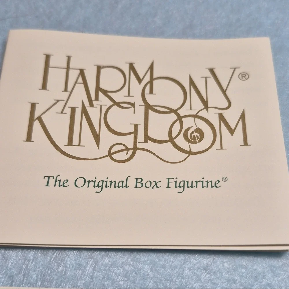 HARMONY KINGDOM Treasure Jests Love Story Mouse 2006 Resin Trinket Boxed